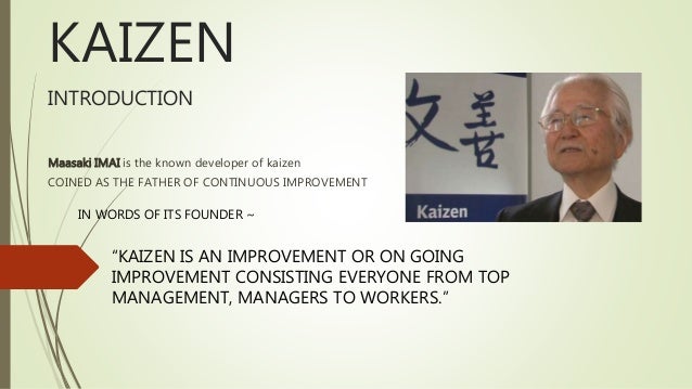 disadvantages of kaizen The international organization for standardization defines total quality management, or tqm as “a management approach for an organization, centered on quality, based on the participation of all its members and aiming at the long-term success through customer satisfaction, and benefits to all members of the. disadvantages of kaizen The international organization for standardization defines total quality management, or tqm as “a management approach for an organization, centered on quality, based on the participation of all its members and aiming at the long-term success through customer satisfaction, and benefits to all members of the.