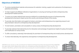 Role Of Agencies assisting Entrepreneurship | PDF