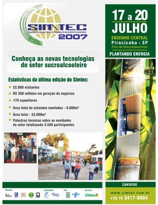 Revista Canavieiros - Maio de 2007

 