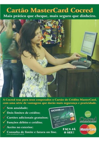 Notícias
Cocred

18

Revista Canavieiros - Junho de 2007

 