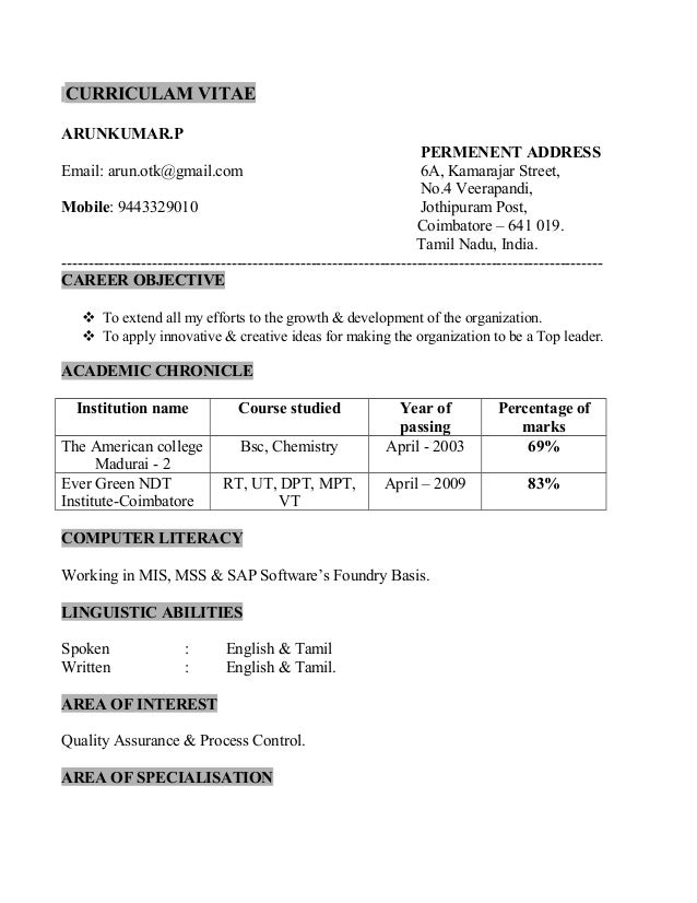 Resume