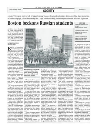 Russia Journal Boston Article