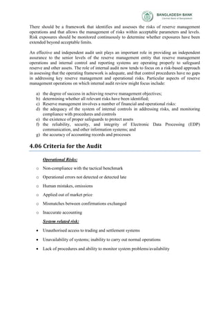 “Risk Based Internal Audit in Bangladesh Bank” | PDF