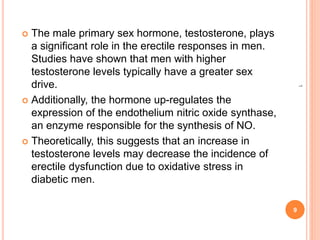 erectile dysfunction in male | PPTX