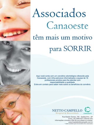 2

Revista Canavieiros - Fevereiro de 2008

 