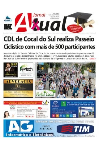 JORNAL ATUAL - 16-10-2014- Ed242 - www.portalcocal.com.br