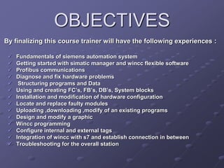 SIEMENS PLC S7-300&WINCC COURSE | PPSX