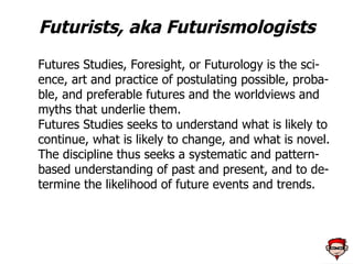 Activity: Scenario Development 