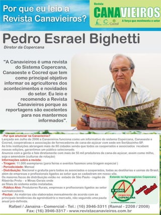 Revista Canavieiros - Maio de 2009

33

 