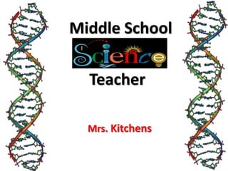 Middle School

  Teacher

  Mrs. Kitchens
 