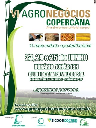 40

Revista Canavieiros - Abril de 2010

 