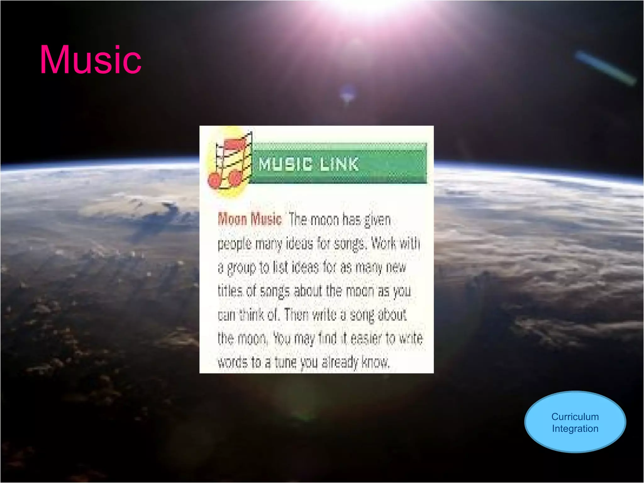 Music Curriculum Integration 