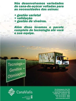 17

Revista Canavieiros - Agosto de 2010

 