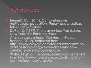 Multicultural Lesson Plan for 1st Grade | PPTX