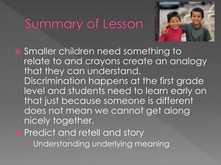 Multicultural Lesson Plan for 1st Grade | PPTX