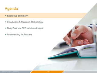 − 6 −© 2015 ZS Associates | CONFIDENTIAL
Agenda
 Executive Summary
 Introduction & Research Methodology
 Deep Dive into SFE Initiatives Impact
 Implementing for Success
 