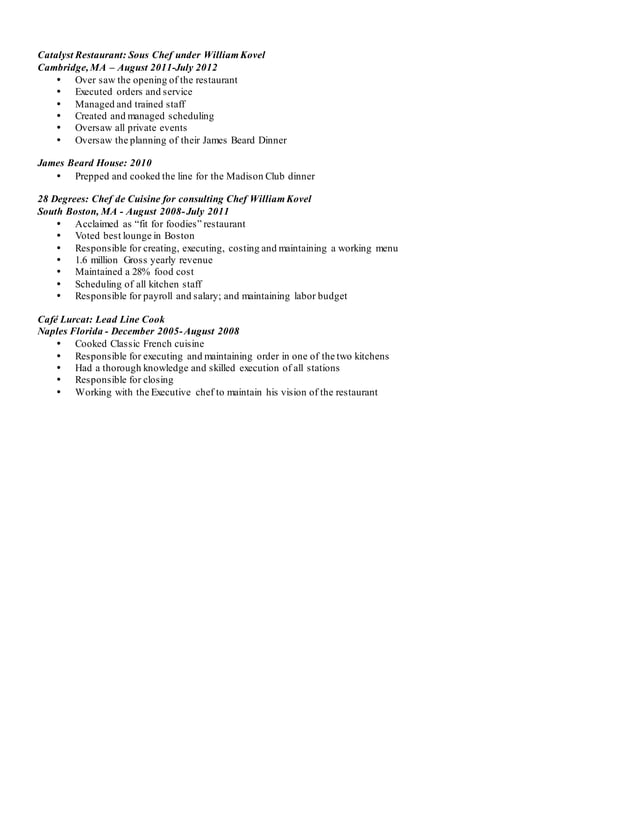 Jonathan Sargent Resume | PDF