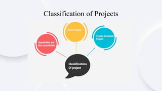 Classification of Projects
 