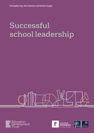 Christopher Day, Pam Sammons and Kristine Gorgen
Successful
school leadership
 