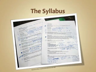 The Syllabushttp://www.flickr.com/photos/davidsilver/4275611246/
