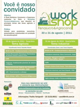 Notícias Canaoeste

13

Revista Canavieiros - Agosto 2011

 