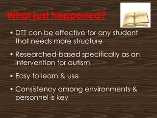 Lovaas Method O. Ivar Lovaas Model of ABA: Lesson Guide | PPT