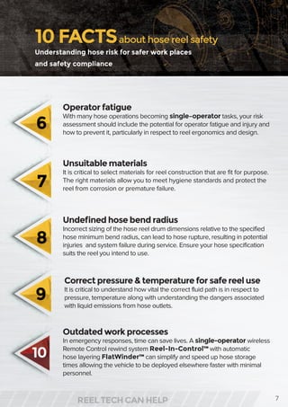 10 Facts Of Hose Reel Safety PDF