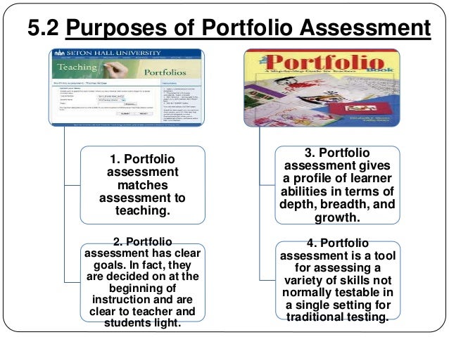 PORTFOLIO PRODUCT PROCESS ORIENTED PERFORMANCE BASED ASSESSMENT Ed8