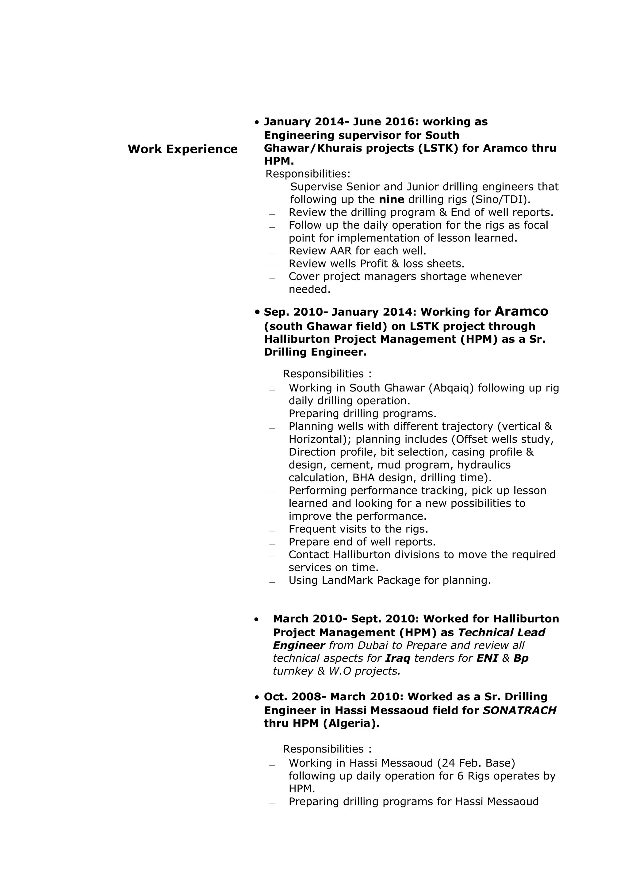 Ahmed Khalil Engineering role | DOC