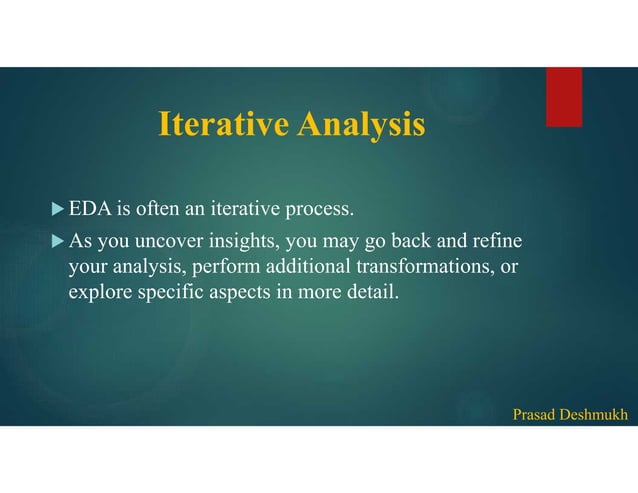 Exploratory Data Analysis in Machine Learning | PDF | Computing ...