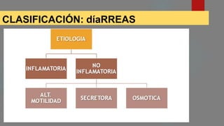 CLASIFICACIÓN: díaRREAS
 