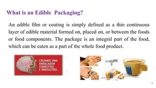 Edable food pakagings. | PDF