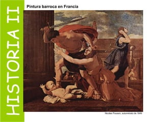 HISTORIA II Nicolas Poussin, autorretrato de 1649   Pintura barroca en Francia   