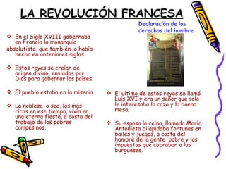 LA REVOLUCIÓN FRANCESA
                                               Declaración de los
                                 ...
