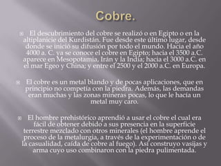 Edad Del Cobre | PPTX