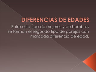 Edades diferentes. paola yahid