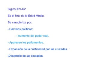 -Malas cosechas.  -Brote de peste procedente de Oriente.Consecuencias: -Descenso demográfico.-Crisis de valores.ALTA EDAD MEDIA