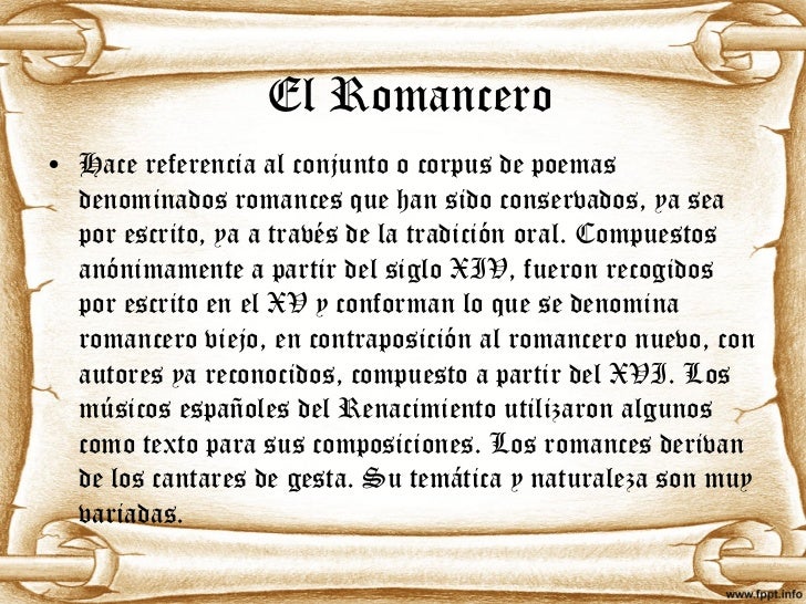 Literatura de La Edad media 3ºESO