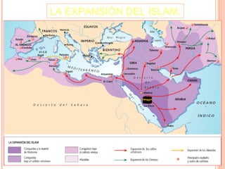 LA EXPANSIÓN DEL ISLAM.
 