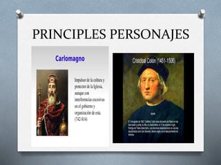 PRINCIPLES PERSONAJES
 
