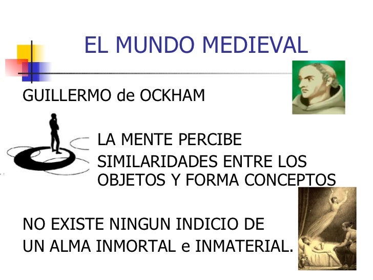 guillermo de ockham aportaciones