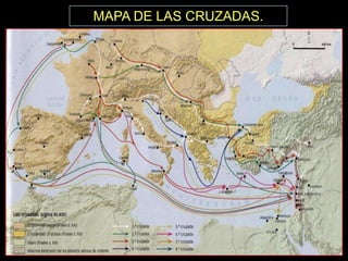 MAPA DE LAS CRUZADAS.

 