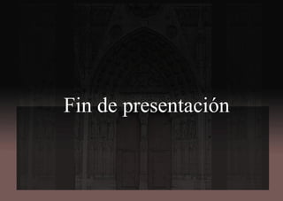 Fin de presentación
 