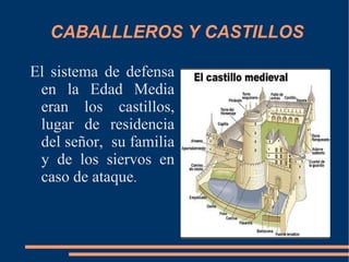 CABALLLEROS Y CASTILLOS ,[object Object]