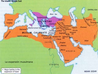 Camilo Bustos Montoya 2009
La expansión musulmana
 