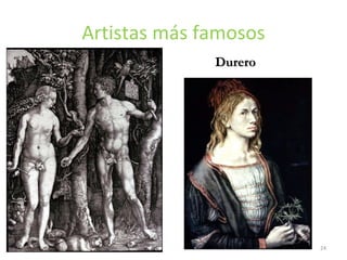Artistas más famosos Durero  