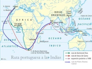 ruta de Pedro Álvarez
Cabral
 