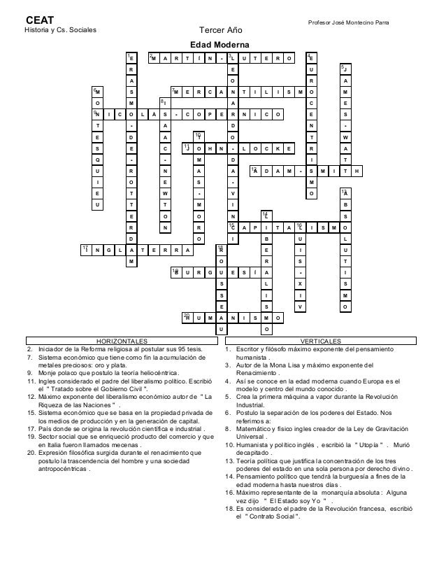 preguntas basicas de geografia colombiana crucigrama edad moderna i respuestas preguntas basicas de geografia colombiana crucigrama edad moderna i respuestas