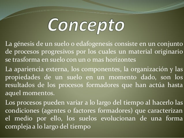 Edafogenesis