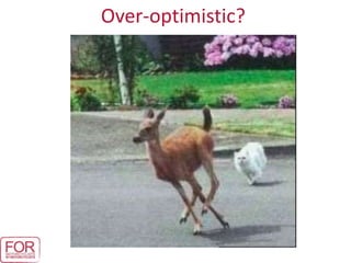 Over-optimistic?
 